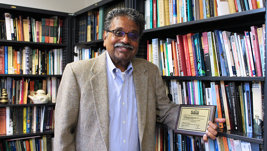 R. Radhakrishnan awarded SALA Distinguished Achievement Award for Outstanding Scholarship
