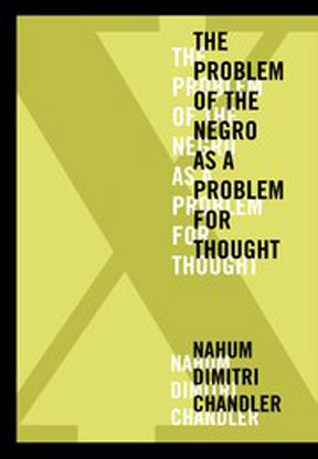 X-The Problem of the Negro as a Problem for Thought