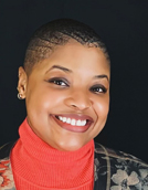 woman smiling