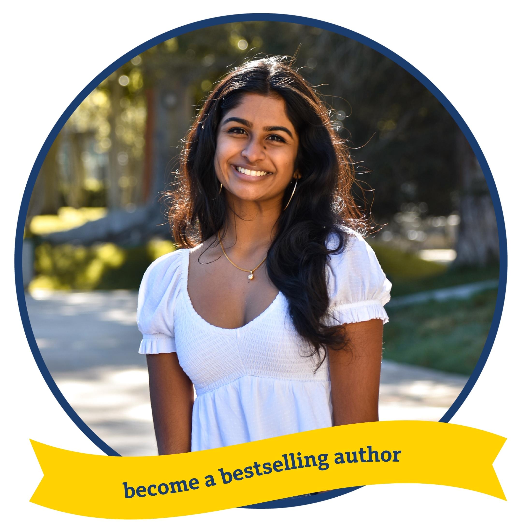 Ananya smiling with trees in the background