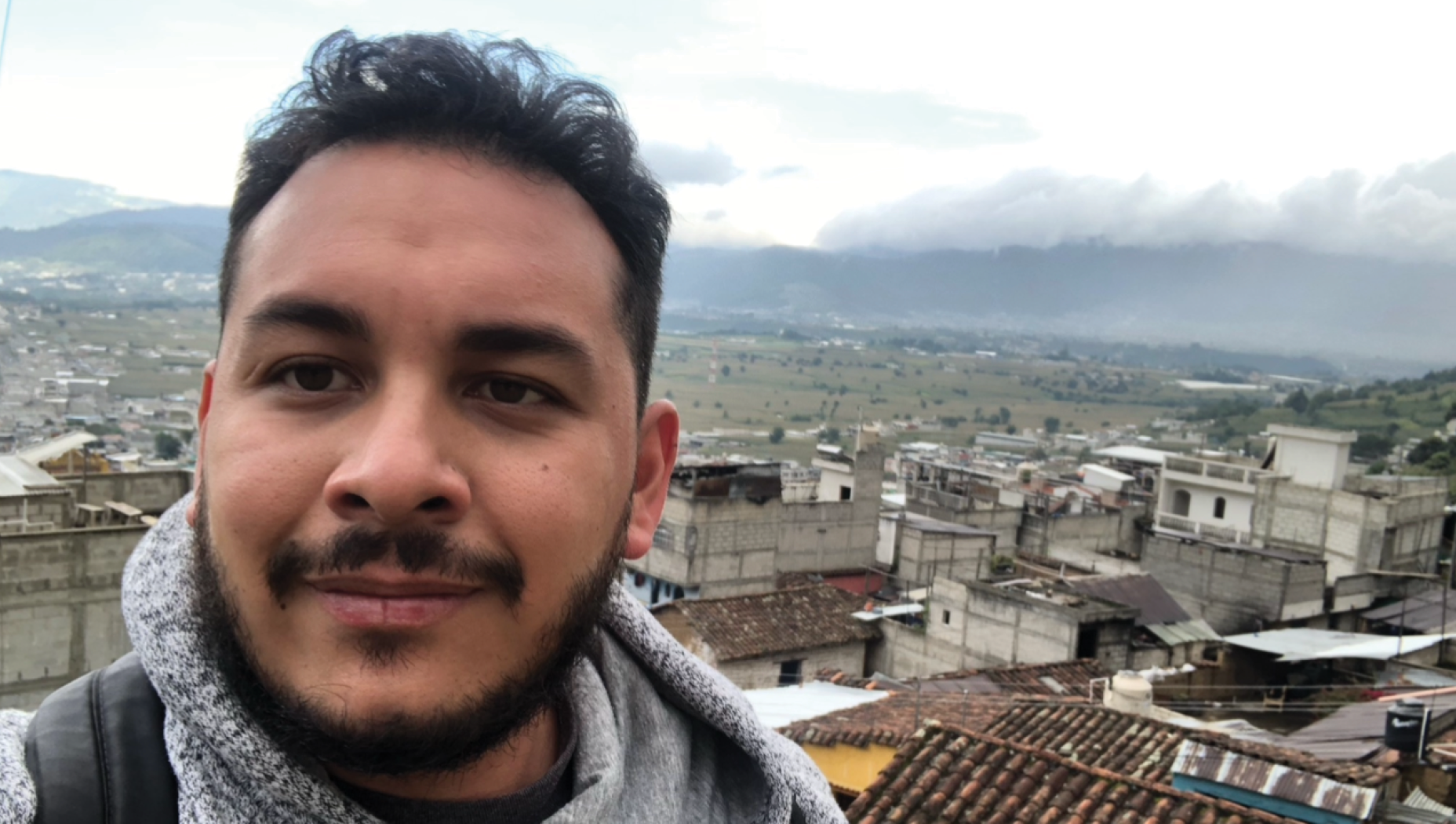 A selfie of Josthin in Guatemala