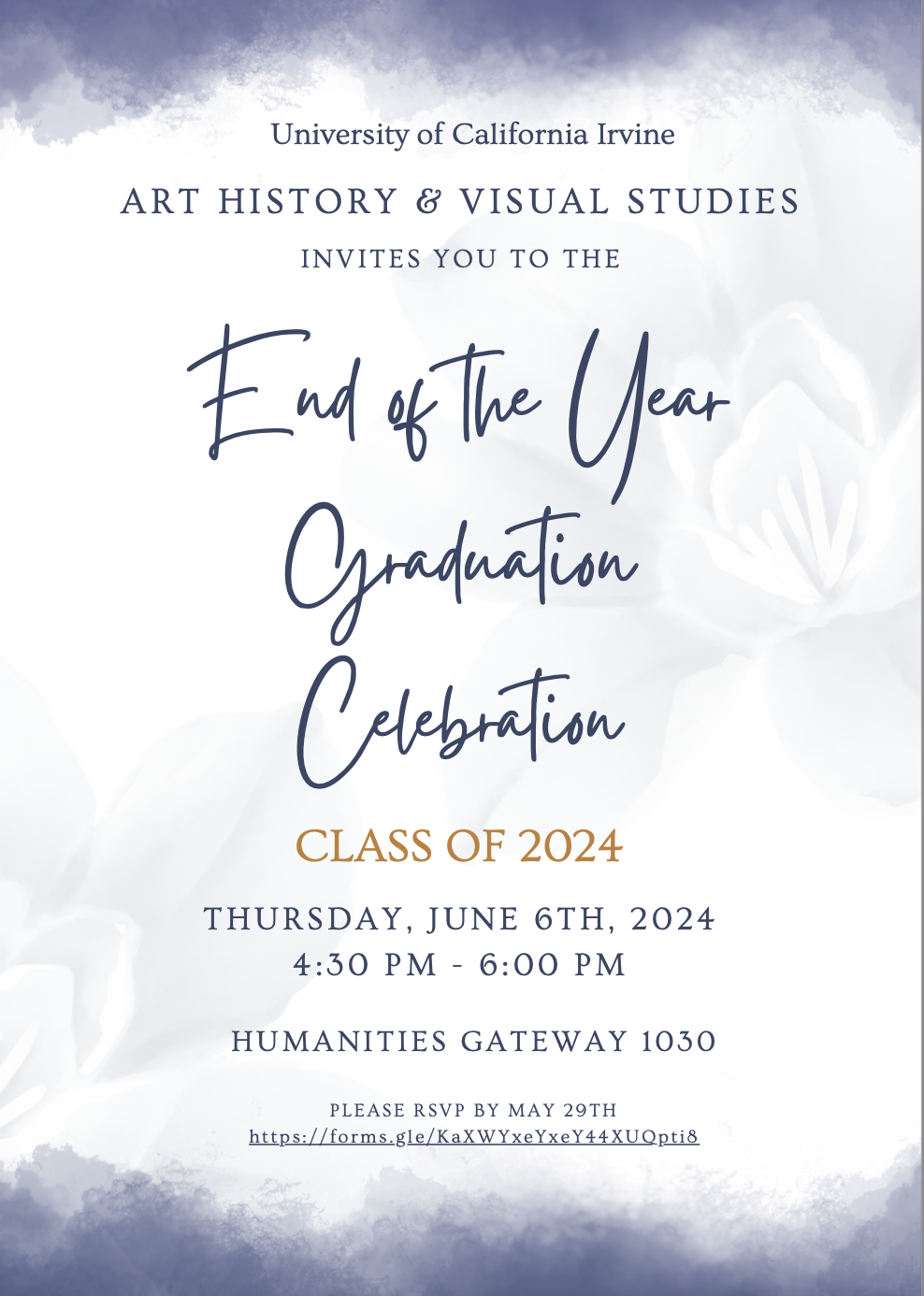 Art History End of Year Celebration
