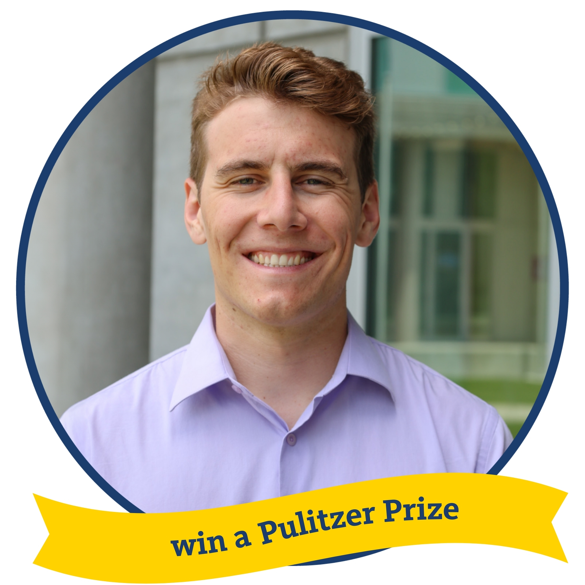 Matt K. Sereno - Most likely to win a Pulitzer Prize