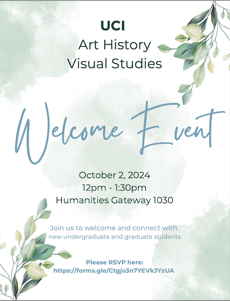 Art History Welcome Event