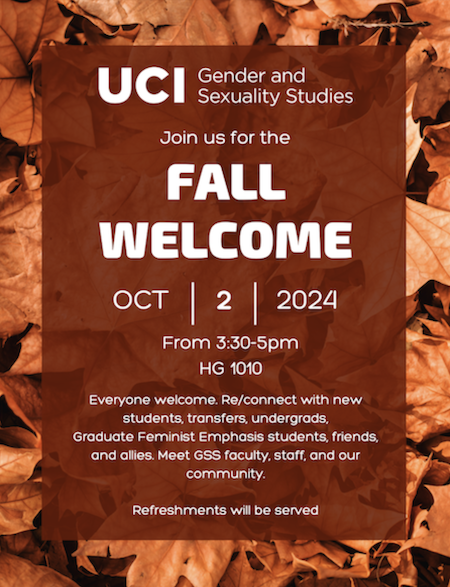 GSS Fall Welcome