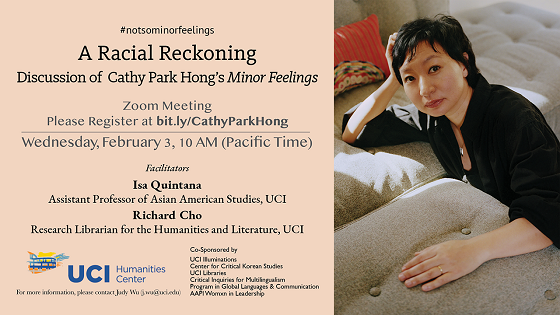 Register to Discuss Minor Feelings with UCI Faculty and Libr