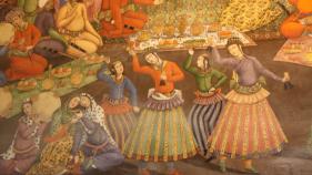 Chehel Sotun Painting Isfahan