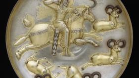 Sasanian Silver Plate