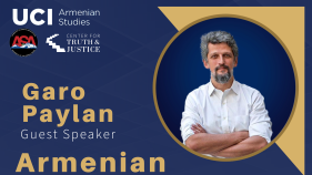 Garo Paylan @ UCI: October 16 at 6:00pm, Humanities Gateway 1030