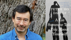 Author profile and book cover image