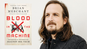 Book cover and the book author