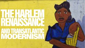 A photo of a painting from "The Harlem Renaissance".