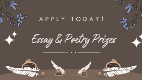 2024 Essay and Poetry Prizes Banner