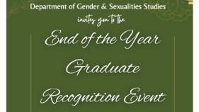 GSS Graduate Recognition Event