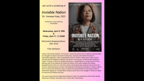Invisible Nation Screening Flyer (