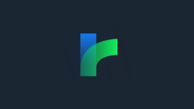 digital software logo for Twine - blue and green branches that form an 'r'