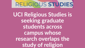 Religious Studies seeking graduate students across campud