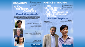 Education in Global Multilingual Contexts and Poetics of Wound: The Techno-thing between Fetishism and Art in Light of Deleuze and Daoism with Emeritus Professor Sebastian Liao