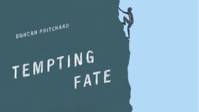 Tempting Fate Book Cover text reads "Tempting Fate"