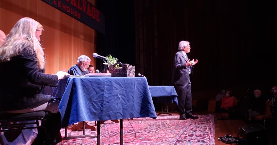 Bernadette Meyler and Erwin Chemerinsky face off.