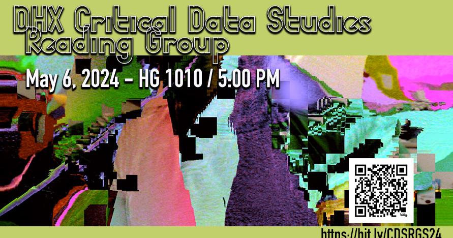 abstract banner with text DJX Critical Data Studies Reading Group