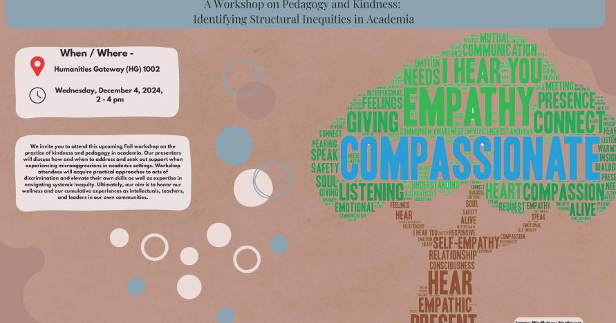 A Workshop on Pedagogy and Kindness: Identifying Structural Inequities in Academia