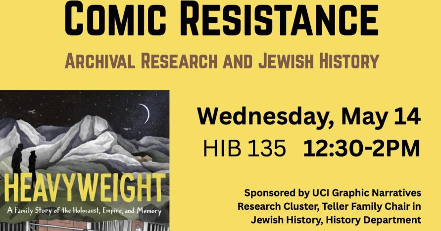 Teller Chair Lecture-Comic Resistance