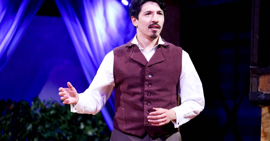 Adam Koda as Bertram, All's Well, New Swan 2025