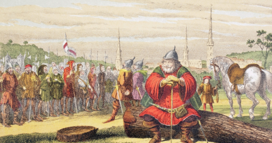 Falstaff on the battlefield