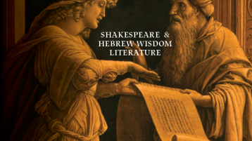 Shakespeare and Hebrew Wisdom Literature