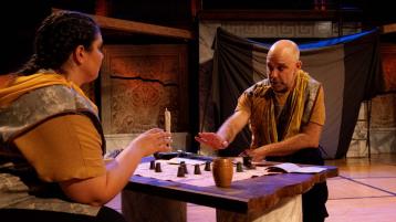 War games in New Swan's "Julius Caesar"