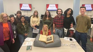 Saddleback students visit UC Irvine's First Folio