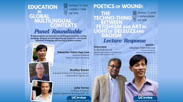 Education in Global Multilingual Contexts and Poetics of Wound: The Techno-thing between Fetishism and Art in Light of Deleuze and Daoism with Emeritus Professor Sebastian Liao