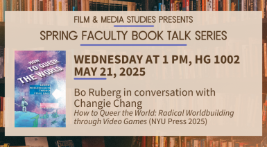 Spring Faculty Book Talk Series: Bo Ruberg