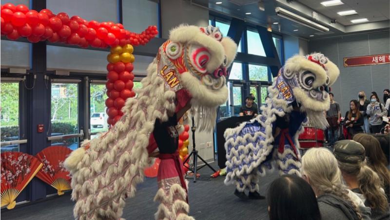 A photo from the Department of East Asian Studies’ 2023 Lunar New Year celebration. 