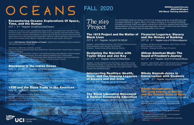Oceans Fall events poster