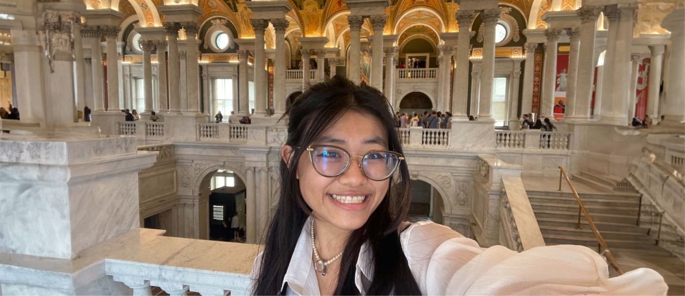 A selfie of Kayla Hoang
