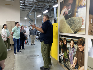 Student tour of OC Parks Cooper Lab