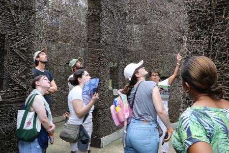 Group visits Thorn Cathedral.