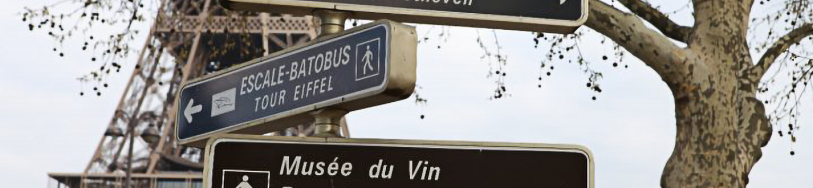 Paris intersection signs