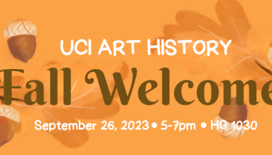 Art History Fall Welcome