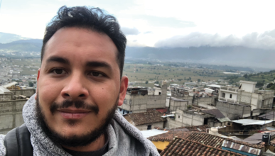 A selfie of Josthin in Guatemala