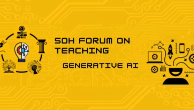 Promotional banner for the SOH Forum On Teaching Generative AI