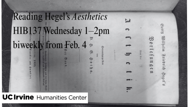 Hegel Reading Group Flyer