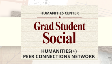 grad student social humanities (+) peer connections network