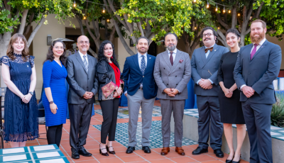 a group photo of staff and faculty from the Jordan Center for Persian Studies and Culture