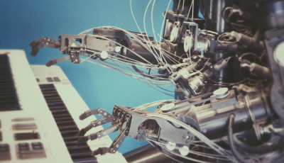 Robot Playing Piano
