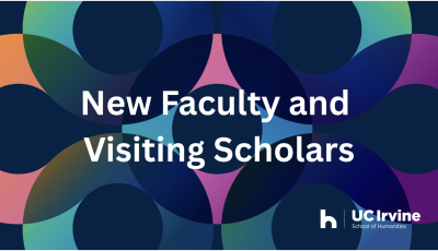 Text saying, "New Faculty and Visiting Scholars"